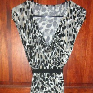 Liz Lange dress woman size small animal print